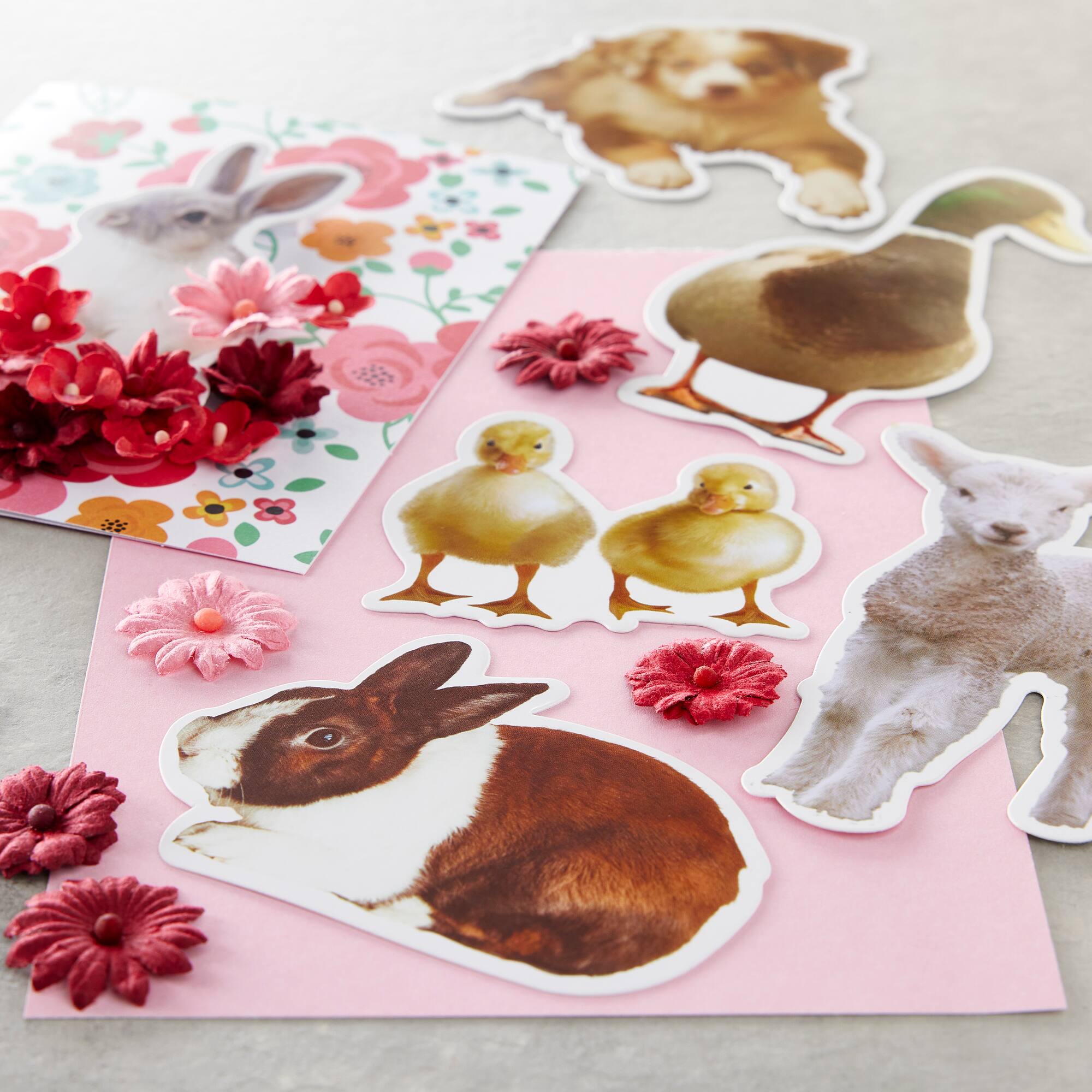 Barnyard Animals Die Cut Stickers by Recollections™